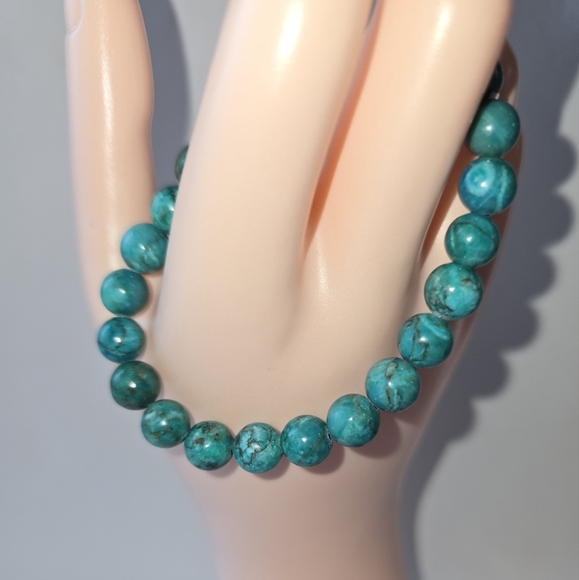 Jewelry - 7-8mm Blue Apatite bracelet